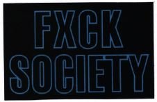 Trademark FXCK SOCIETY