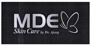 Trademark MDE Skin Care by Dr. Ajeng + Logo