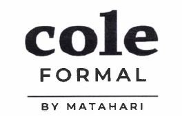 Trademark COLE FORMAL BY MATAHARI