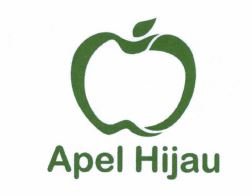 Trademark Apel Hijau + Logo