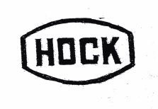 Trademark HOCK