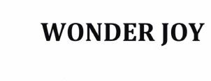 Trademark WONDER JOY