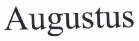 Trademark Augustus