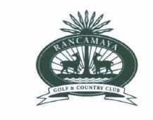 Trademark Rancamaya Golf & Country Club + Logo