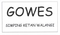 Trademark SIMPING GOWES