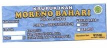 Trademark KRUPUK IKAN MORENO BAHARI