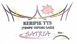 Trademark Keripik TTS Satria + Logo