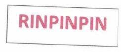 Trademark RINPINPIN