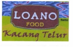 Trademark LOANO FOOD