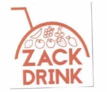 Trademark Zack Drink + Logo