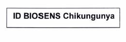 Trademark ID BIOSENS Chikungunya