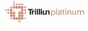 Trademark Logo + Trilliunplatinum