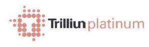 Trademark Logo + Trilliunplatinum