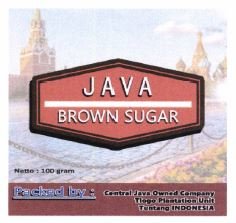 Trademark JAVA BROWN SUGAR + Logo