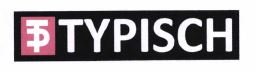 Trademark TYPISCH + LOGO