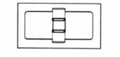 Trademark 2.55 MADEMOISELLE CLASP (drawing) VERSION 2