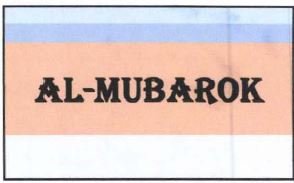 Trademark Al-Mubarok + Logo