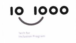 Trademark 10 1000, Tech for Inclusion Program + Lukisan