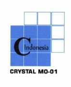 Trademark CRYSTAL MO-01 + LOGO