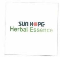 Trademark SUN HOPE HERBAL ESSENCE