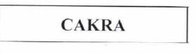 Trademark CAKRA