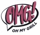 Trademark OMG! OH MY GRILL + lukisan