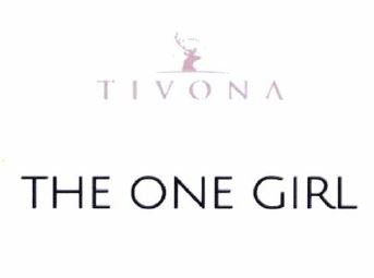 Trademark TIVONA THE ONE GIRL + Lukisan