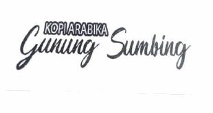 Trademark Kopi Arabica "Gunung Sumbing"