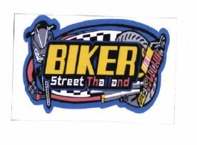 Trademark BIKER STREET THAILAND + LUKISAN/LOGO