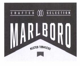 Trademark MARLBORO CRAFTED SELECTION (Rested Tobaccos) Logo