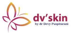 Trademark dv’skin by dr Devy Puspitarani + Logo