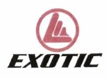 Trademark EXOTIC + LOGO