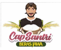 Trademark CAP SANTRI BERAS JAWA + LUKISAN