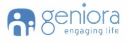 Trademark GENIORA engaging life + LOGO