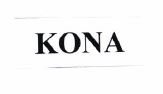 Trademark KONA