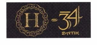 Trademark H-34 Batik