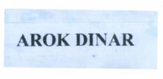 Trademark AROK DINAR