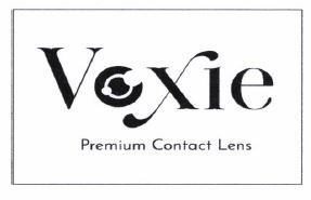 Trademark VOXIE PREMIUM CONTACT LENS + LOGO