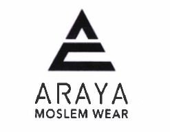 Trademark ARAYA MOSLEM WEAR + LOGO