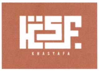 Trademark KSF KHASYAFA + logo