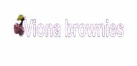 Trademark VIONA BROWNIES + LOGO