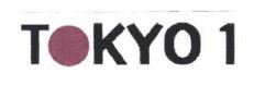 Trademark TOKYO1 + LOGO