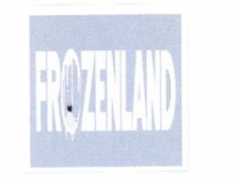 Trademark FROZENLAND + LOGO