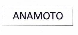 Trademark ANAMOTO