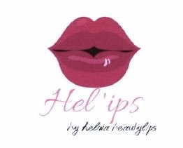 Trademark Hel'ips by helwa beautylips- + lukisan/logo