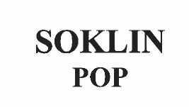 Trademark SOKLIN POP