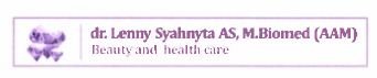 Trademark dr. LENNY SYAHNYTA AS, M.Biomed (AAM) Beauty and health care + LUKISAN