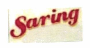 Trademark SARING + LOGO