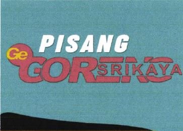 Trademark PISANG GORENG SRIKAYA + LOGO + TULISAN