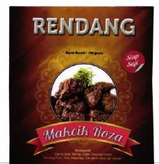 Trademark RENDANG MAKCIK ROZA